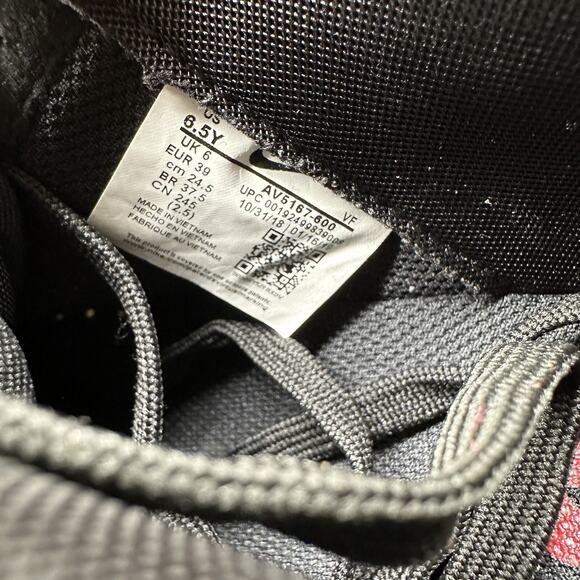 Nike Air Force 1 Sneakers GS PRM Low Chinese New Year Red Gold AV5167-600 6.5Y - Picture 9 of 9